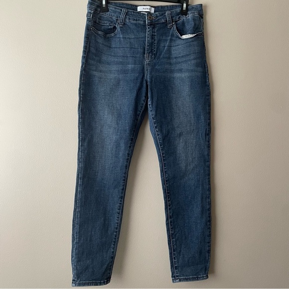 PISTOLA EUC Women’s Mid Rise Skinny Jeans in Classic Blue Size 31 - Picture 1 of 8
